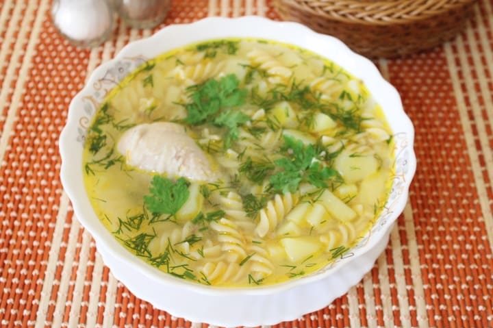 kurinyy sup s makaronami i kartoshkoy 16